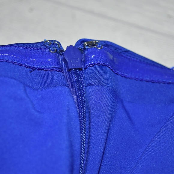 Eliza J Ruffle front Synthetic One Shoulder Dress - Picture 6 of 7